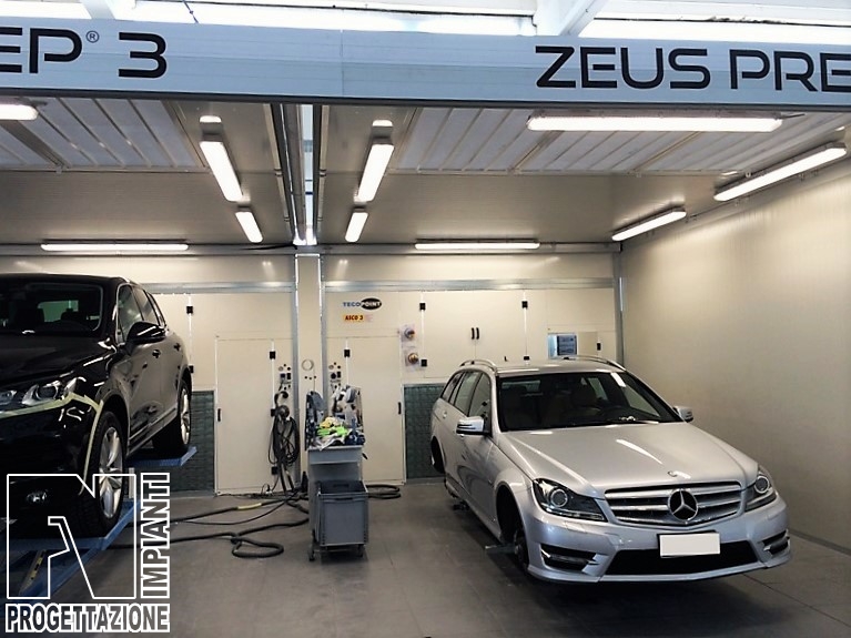 Realizzazione di nuovi box per le zone preparazione Zeus e Veicoli – Car Service Italia Srl